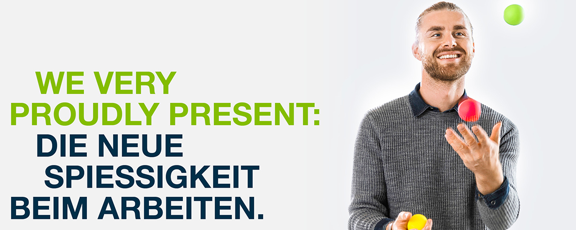 Diashow zum Marktauftritt und zur visuellen Identität des Unternehmens