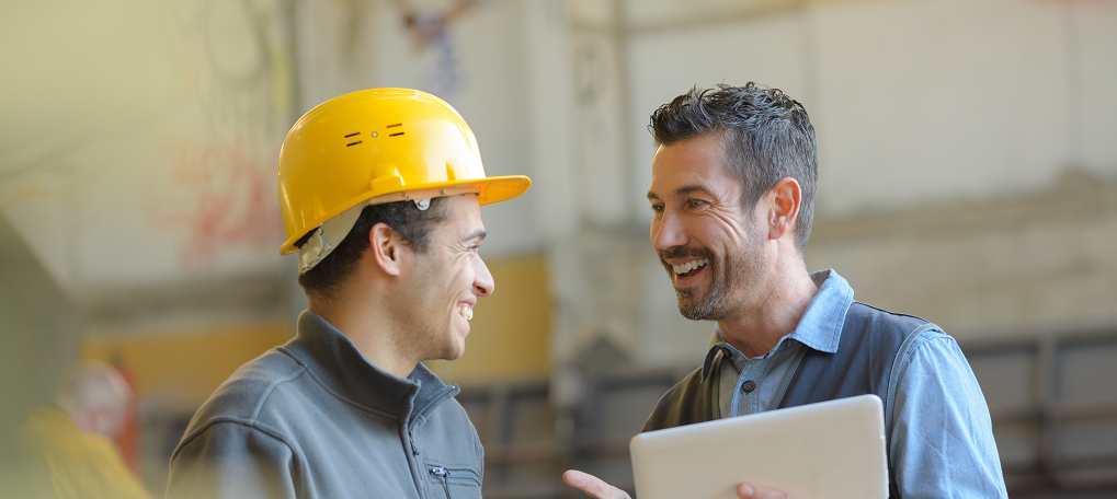 Slideshow showing company branding and visual identity