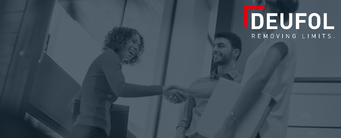 Slideshow showing company branding and visual identity