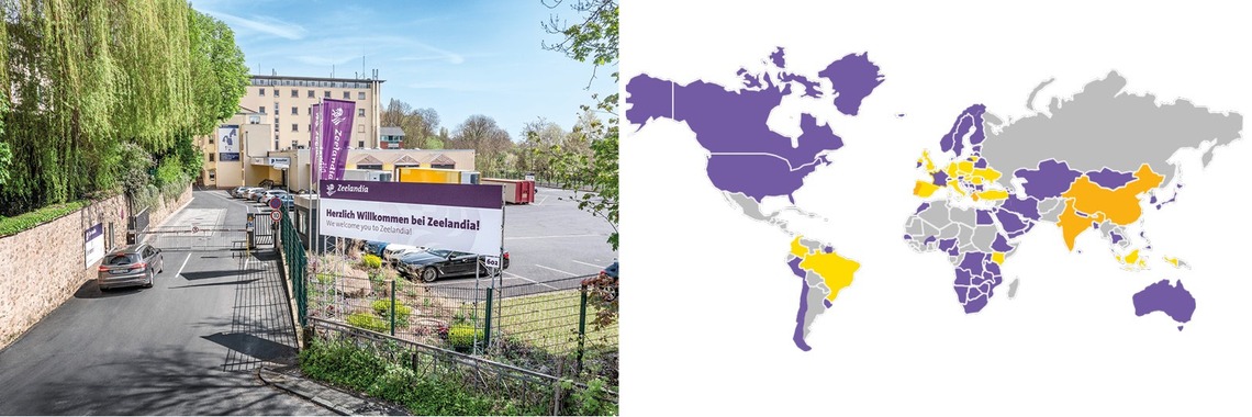 Diashow zum Marktauftritt und zur visuellen Identität des Unternehmens