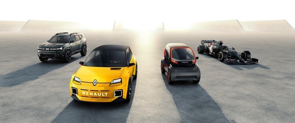 Diashow zum Marktauftritt und zur visuellen Identität des Unternehmens