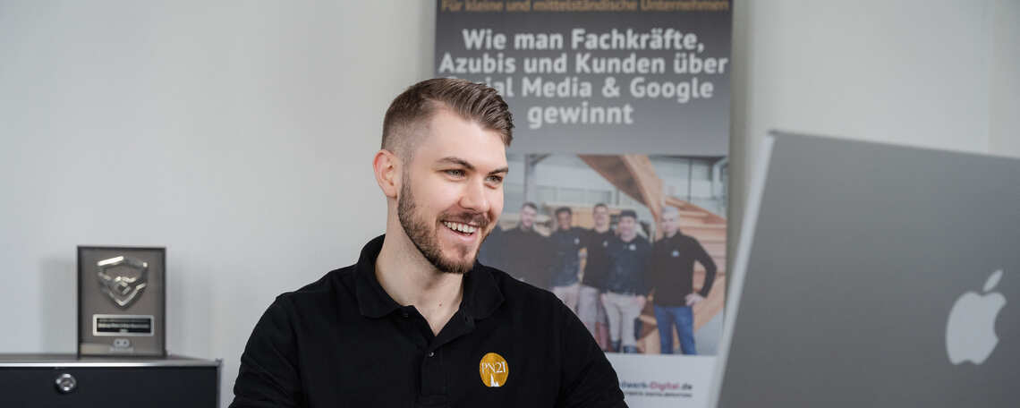 Diashow zum Marktauftritt und zur visuellen Identität des Unternehmens