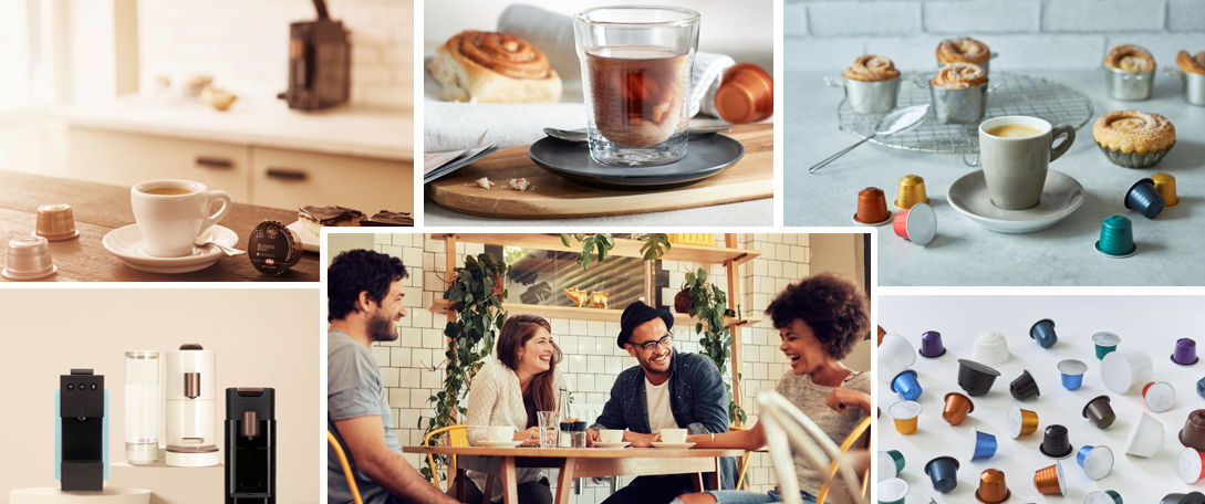 Diashow zum Marktauftritt und zur visuellen Identität des Unternehmens