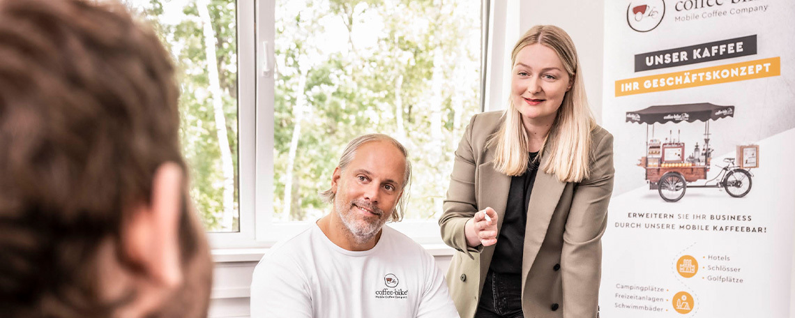 Diashow zum Marktauftritt und zur visuellen Identität des Unternehmens