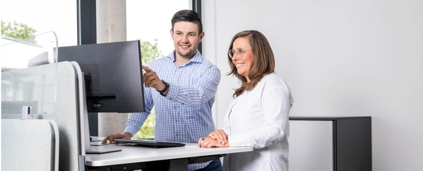 Diashow zum Marktauftritt und zur visuellen Identität des Unternehmens