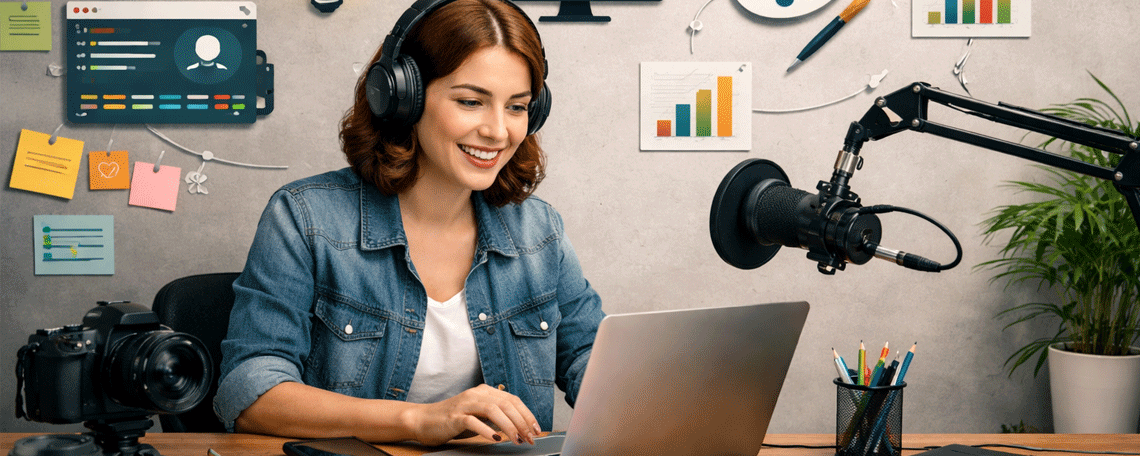 Diashow zum Marktauftritt und zur visuellen Identität des Unternehmens