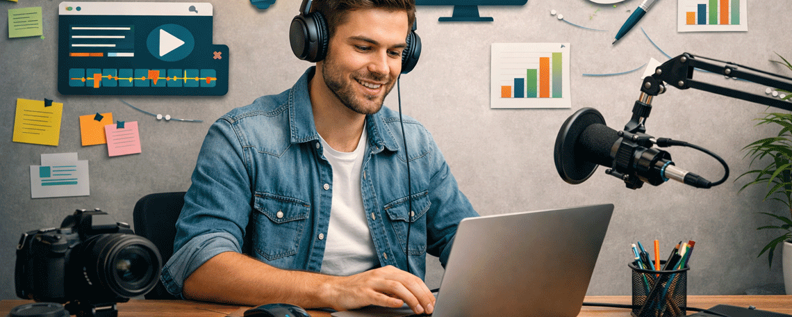 Diashow zum Marktauftritt und zur visuellen Identität des Unternehmens