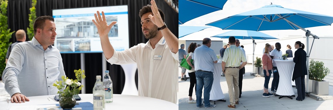 Diashow zum Marktauftritt und zur visuellen Identität des Unternehmens