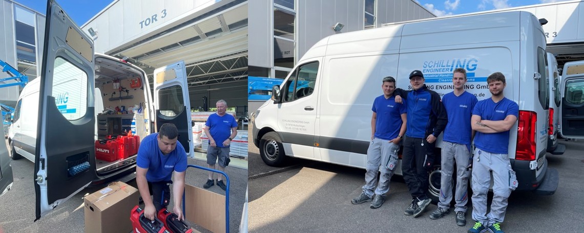 Diashow zum Marktauftritt und zur visuellen Identität des Unternehmens