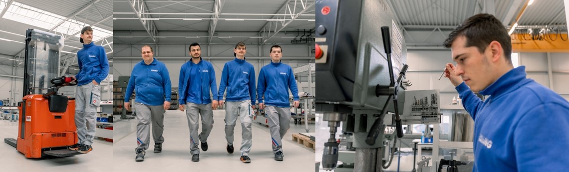 Diashow zum Marktauftritt und zur visuellen Identität des Unternehmens